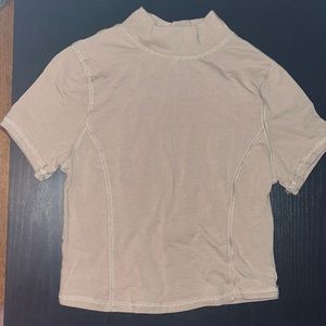 Pacsun Light brown croptop